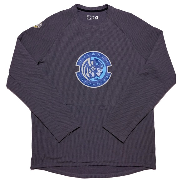 Ren Athletics Other - REN‎ Athletics Orlando Valkyries Pro Major League Volleyball Sweatshirt Gray XXL